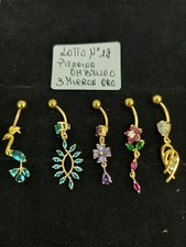 Piercing acciaio chirurgicopla usato  Prato