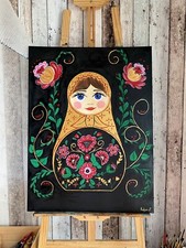Quadro originale matrioska usato  Montefiascone