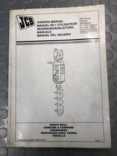 Jcb owners manual for sale  LANCING