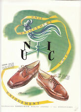 Publicité ancienne chaussure d'occasion  France