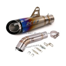Sistema silenciador de link ponta conexão tubo médio escape Suzuki GSXS750 GSR750 BK750 comprar usado  Enviando para Brazil