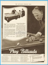 1927 play billiards for sale  Butler