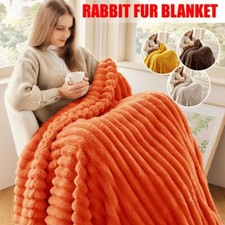 Rabbit fur fleece for sale  BOLTON