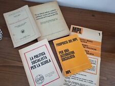 Lotto opuscoli partito usato  Pozzuoli