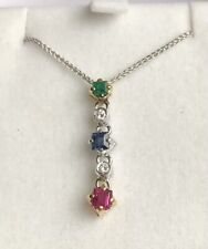 Collana oro bianco usato  Valenza