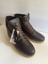 Bota de Motocicleta Indie Ridge The Cheyenne Marrom - Tamanho 11 Autêntica comprar usado  Enviando para Brazil