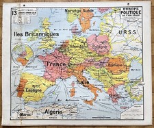 Ancienne carte scolaire d'occasion  Lyon VII