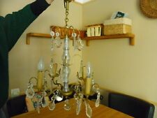 Lustre pampilles ancien d'occasion  Bordeaux-