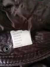 Blouson cuir vintage d'occasion  Longueil-Sainte-Marie