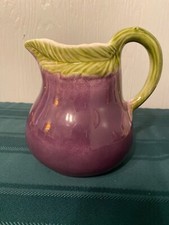 Eggplant aubergine pitcher for sale  Wilkes Barre