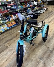 Triciclo elétrico vermelho e azul OLLIE Ollie Leo SE triciclo elétrico, usado comprar usado  Enviando para Brazil