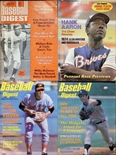 Baseball digest magazine for sale  Oklahoma City