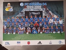 Schalke mannschaftsposter 1999 gebraucht kaufen  Bad Sassendorf