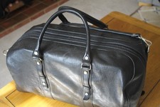 Large black leather for sale  ALTON