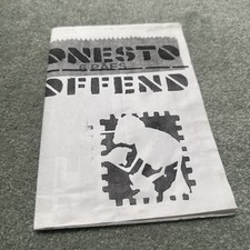 Onesto Zine Art Brasil Graffiti Street Art NYC Is Gemeos Barry McGee Swoon, usado comprar usado  Enviando para Brazil