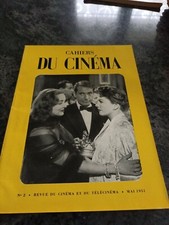 Cahiers cinema daté d'occasion  Belleville-sur-Meuse