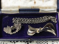 Silver mizpah brooch for sale  PORTRUSH