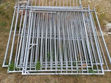 Hundezwinger elemente verzinkt gebraucht kaufen  Usedom
