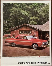 1964 plymouth brochure for sale  Dayton