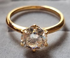 Bague solitaire carats d'occasion  Le Mans