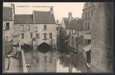 Cpa argentan pont d'occasion  Expédié en France