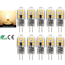 10X Lampadina a LED G4 luce 5W SMD 2835 capsula bianca calda AC/DC 12V lampadine comprar usado  Enviando para Brazil