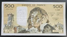 500 francs 1991 d'occasion  Bruay-sur-l'Escaut