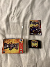 Road Rash 64 Nintendo 64 N64 completo na caixa na caixa, na caixa, com protetor de caixa. Testado comprar usado  Enviando para Brazil