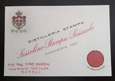 Sassolino stampa prototipo usato  Solopaca