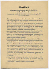231 merkblatt verhaltensmaßre gebraucht kaufen  Prösen