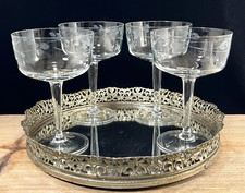 Vintage champagne coupe d'occasion  Expédié en Belgium