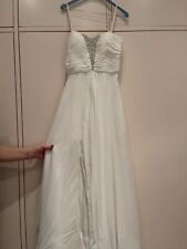 Abito bianco sartoriale usato  Napoli