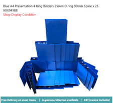 Blue presentation ring for sale  MALDON