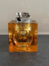 Japanese amber glass for sale  ENFIELD