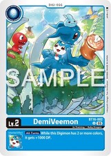 Digimon demiveemon bt16 for sale  SHEFFIELD
