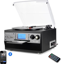 Giradischi vinile bluetooth usato  Roma