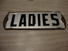 sign bathroom vintage for sale  Cheboygan