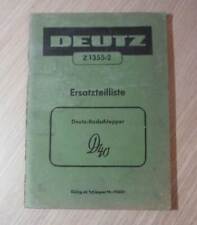 Deutz tug d40 d'occasion  Expédié en Belgium