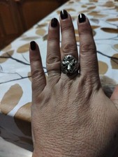 Anello unisex testa usato  Sanremo
