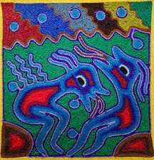 Huichol indians vintage for sale  Grafton