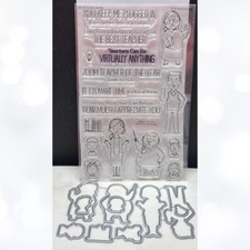 Carimbos de borracha My Favorite Things VIRTUALMENTE OS MELHORES professores escola morre comprar usado  Enviando para Brazil