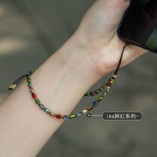 Usado, Pingente pingente corrente celular cordão feminino berloque de pulso anti-perda comprar usado  Enviando para Brazil