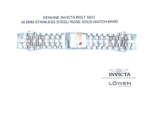 Usado, Autêntica pulseira de relógio Invicta Bolt 0823 aço inoxidável/ouro rosa 36,8 mm comprar usado Usado, Autêntica pulseira de relógio Invicta Bolt 0823 aço inoxidável/ouro rosa 36,8 mm comprar usado  Enviando para Brazil