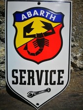 Plaque émaillée abarth d'occasion  Le Mesnil-Saint-Denis