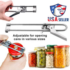 Usado, Maquina Abrelatas Manual De Acero Abridor De Latas Abrebotellas Ergonómico Ajust comprar usado  Enviando para Brazil