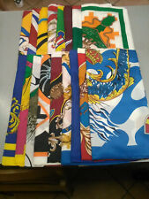 PALIO DI SIENA - TUTTI I 17 FAZZOLETTI DELLE CONTRADE cm 80 x 80 All 17 scarfs  comprar usado  Enviando para Brazil