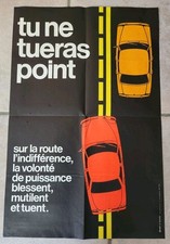 Affiche vintage tueras d'occasion  Digoin
