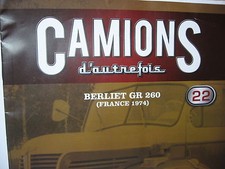 Fascicule camions autrefois d'occasion  Quimper