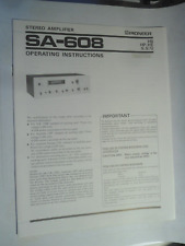 Pioneer 608 manuale usato  Cagliari