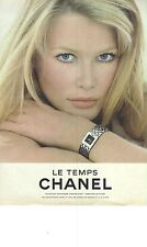 Advertising 1988 chanel d'occasion  Expédié en Belgium